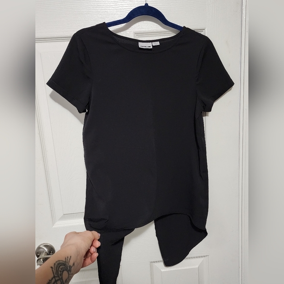 Noisy May Black Short-Sleeve Blouse xs - Picture 4 of 5